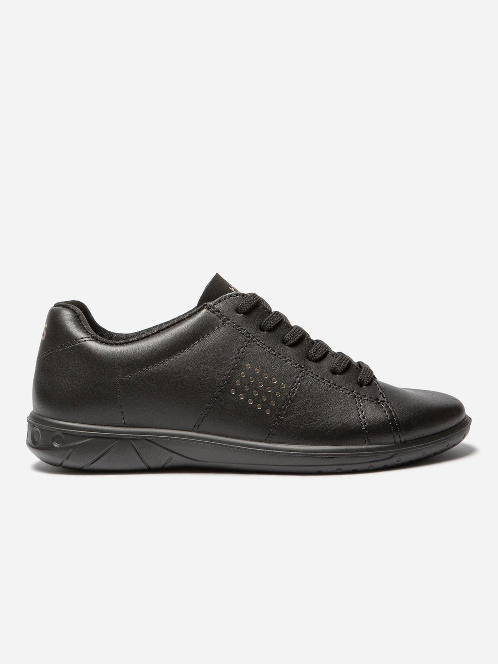 Baskets Femme Fabriquées en France Dessus Cuir Noir - 1