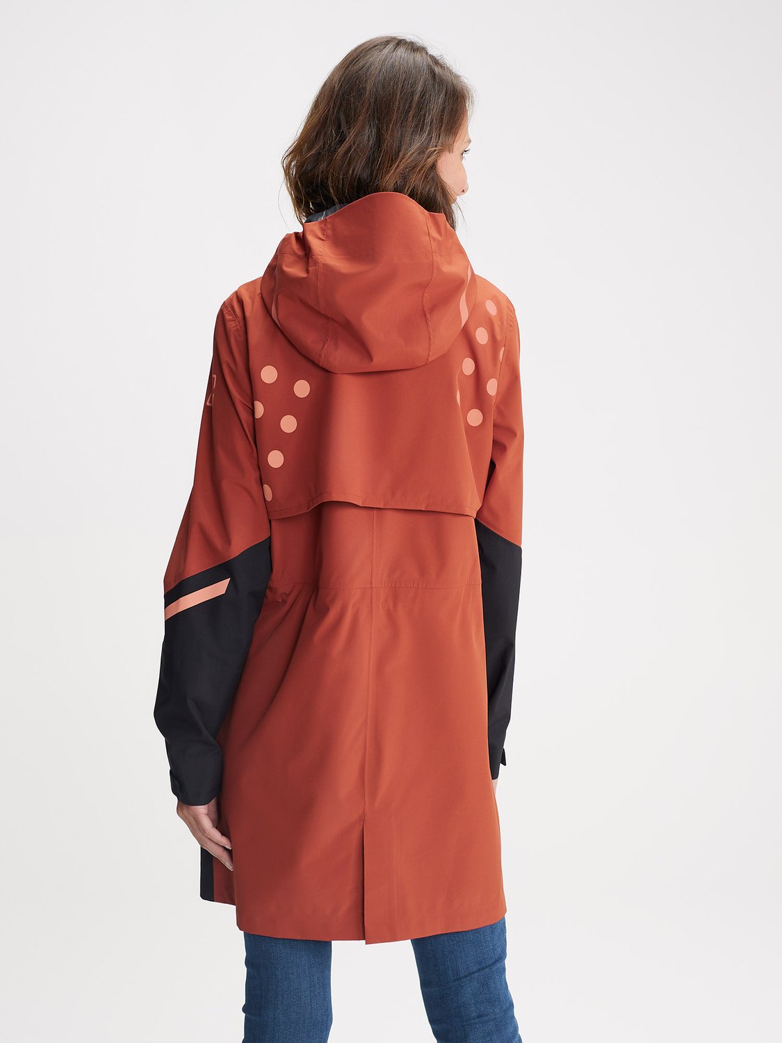 Veste Longue Femme Imperméable Verte - 4