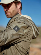 Blouson Homme Imperméable A Capuche Marine - 4