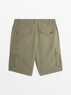 Short Homme Coton Biologique bleu marine - 4