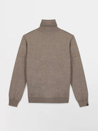 Pull Col Roulé Homme Fabriquées en France Laine Noir - 4