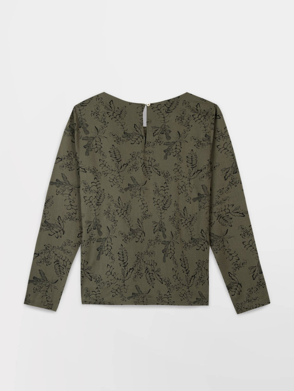 Blouse Femme Motif Floral Kaki - 2