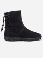 Boots Fourrées Femme Confort Cuir Marine - 1
