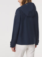 Caban Femme Matière Légère & Imperméable Marine - 2