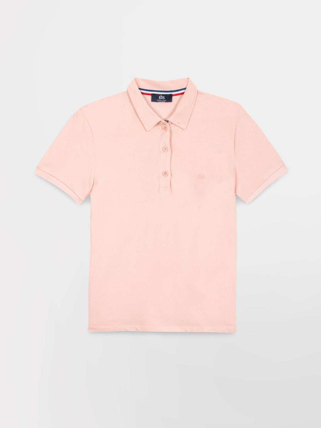 Polo Femme Fabriqué en France Rose - 1