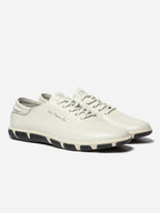 Tennis Femme Confort Cuir Marine - 4