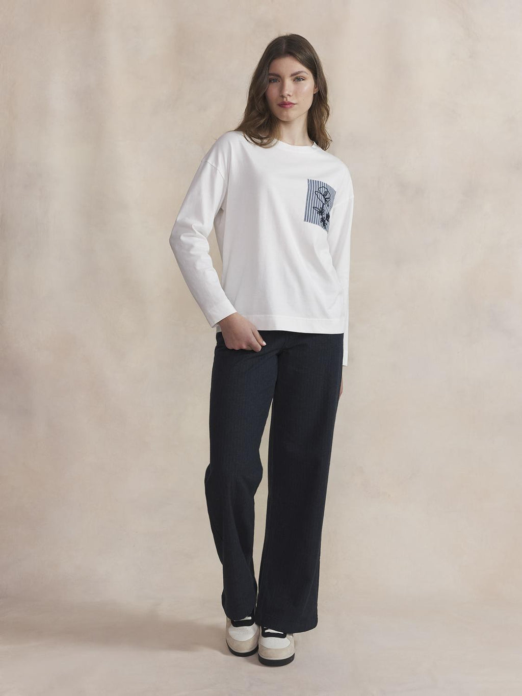 Tee Maille Femme Marine OLYRATEE - 4