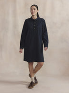 Robe Femme Flanelle Marine JOYCEROB - 1
