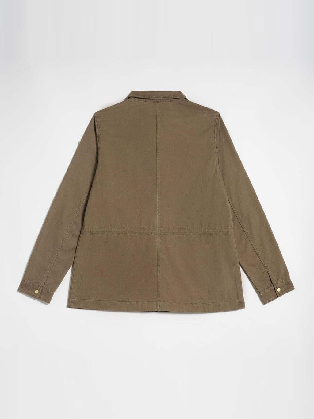 Veste Saharienne Femme Coton Biologique Kaki - 2