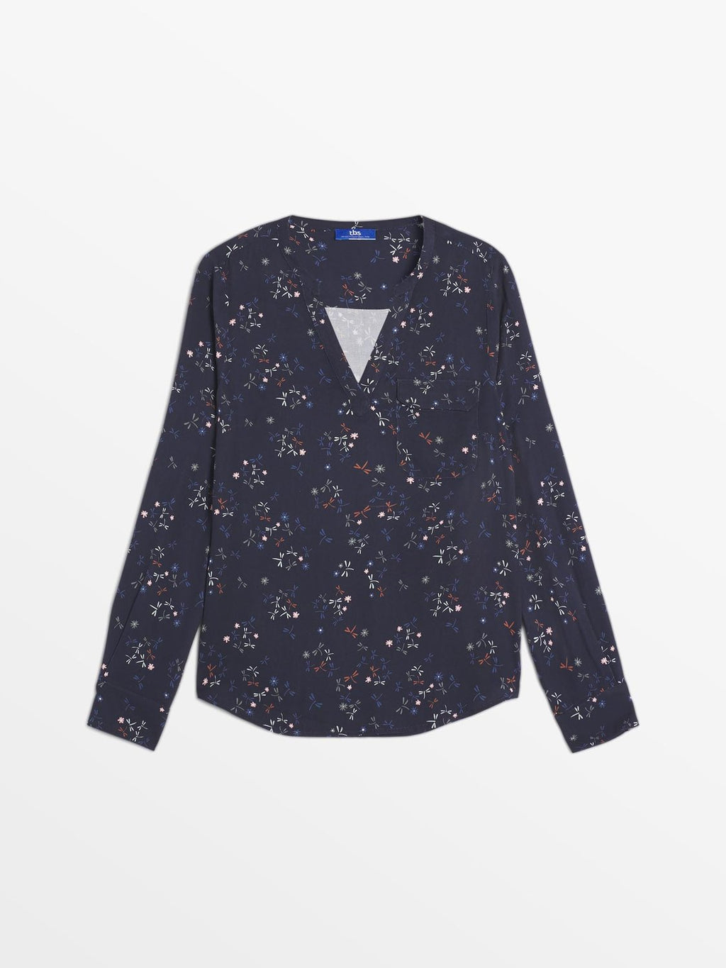 Blouse Femme A Motif Marine - 2