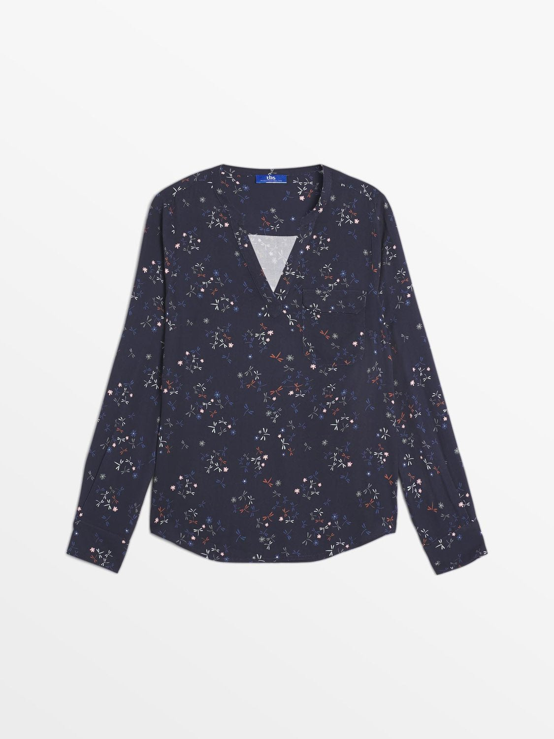 Blouse Femme A Motif Marine - 2