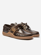 Chaussures Bateau Homme Cuir Marine Foncé - 12
