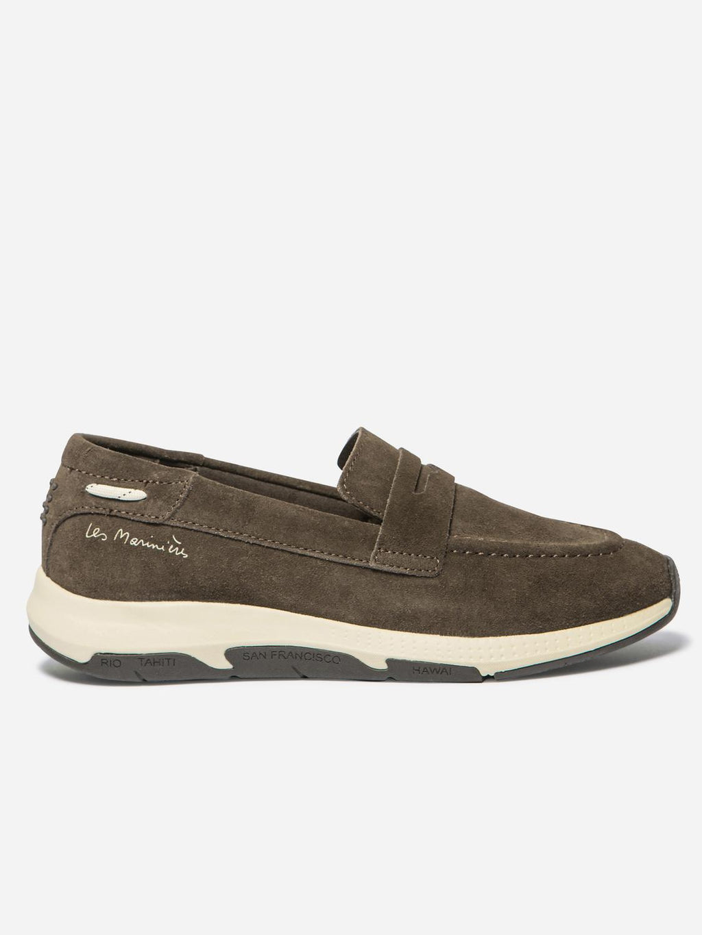 Mocassin Femme Cuir Chocolat JELIMOC - 2