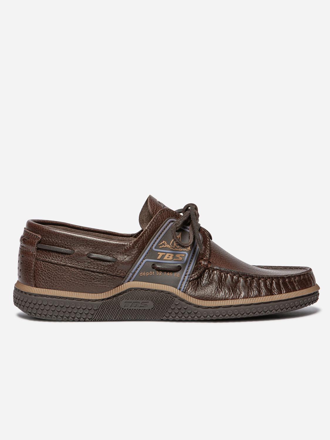 Chaussures Bateau Homme Cuir Marine Foncé - 13