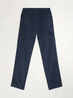 Pantalon Homme Cargo Ceinture Elastiquée Noir - 4