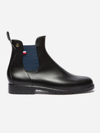 Bottines de Pluie Femme Fabriquées en France Noir - 1