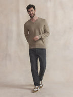 Pull Homme Beige MALIKVER - 2