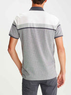 Polo Homme Coton Biologique Gris - 2