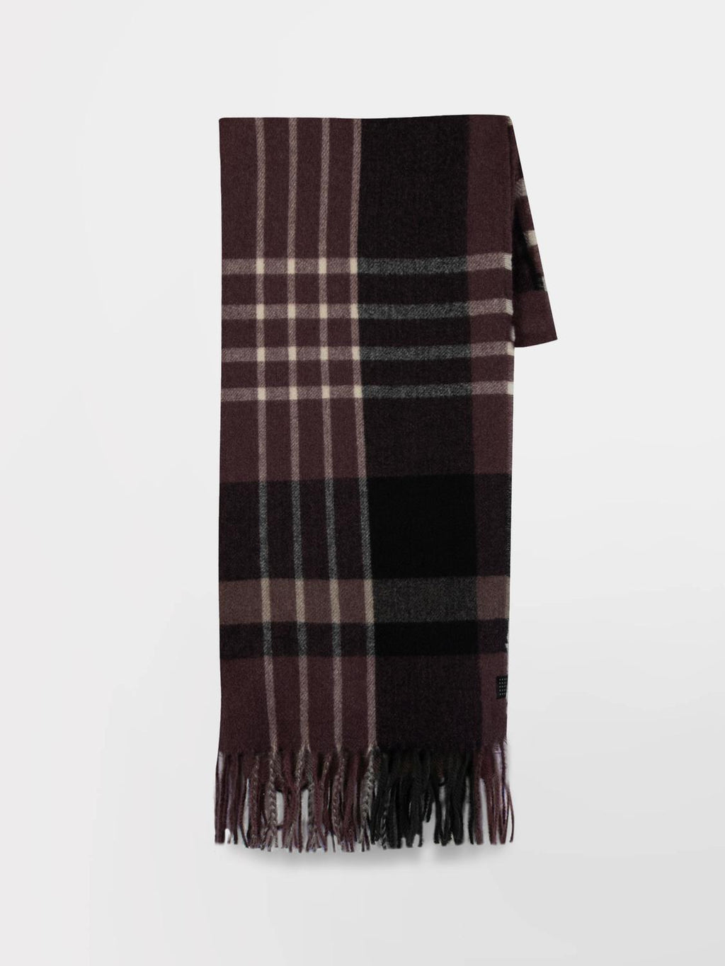 Echarpe Femme Textile Noir Uni ETHANNE - 4