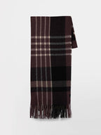 Echarpe Femme Textile Noir Uni ETHANNE - 4