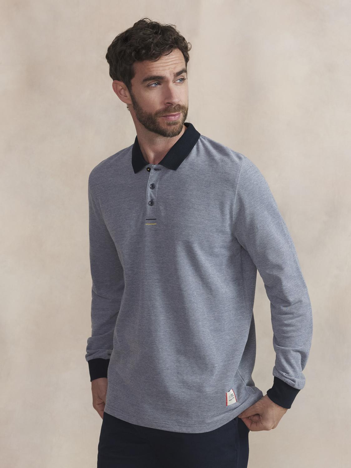 Polo Homme Azur ZEVIKPOL - 1