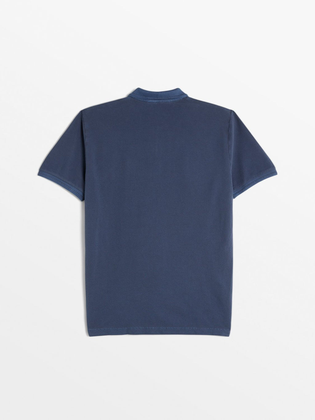 Polo Homme Manches Courtes Marine - 2