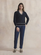 Polo Femme Marine ALAYAPOL - 2