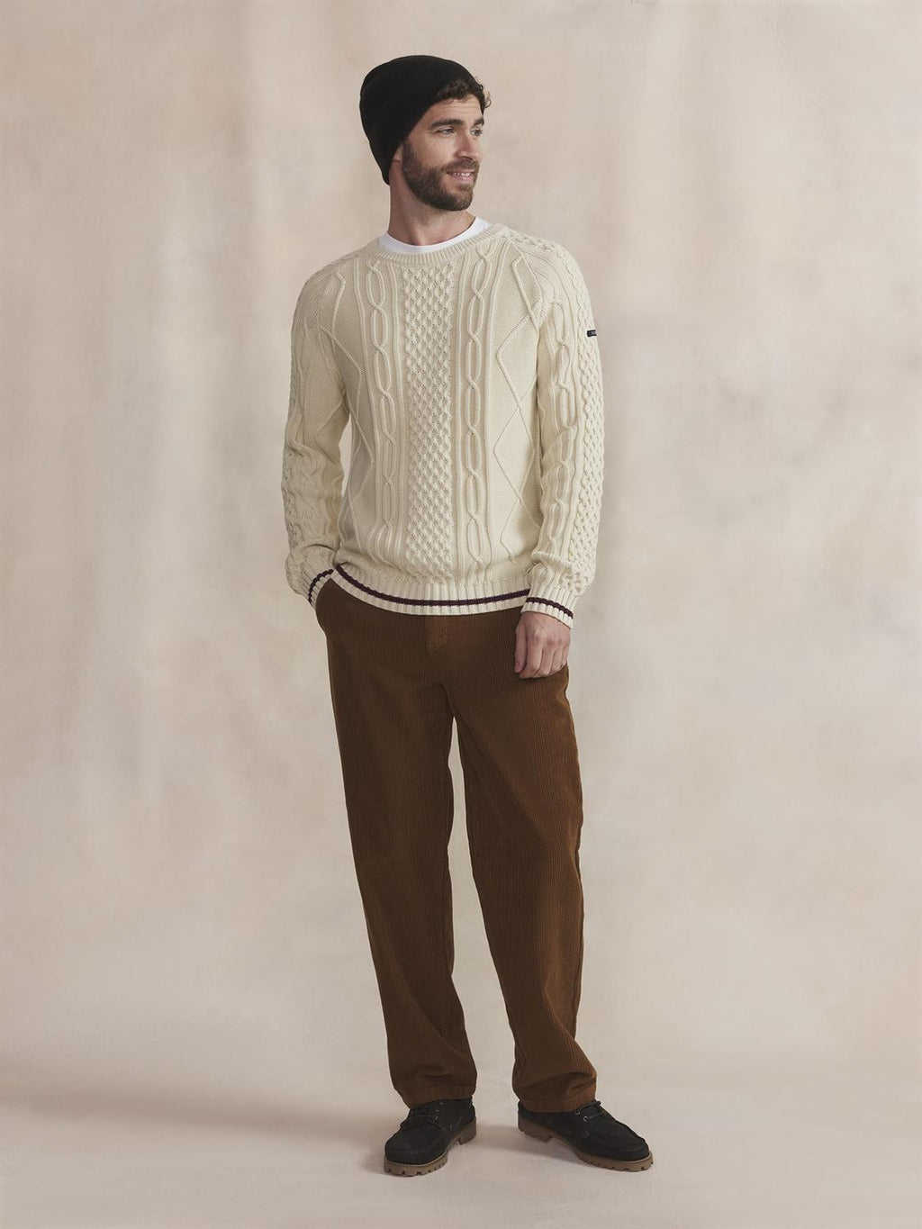 Pull Homme Beige MAIKORON - 2