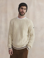 Pull Homme Beige MAIKORON - 1