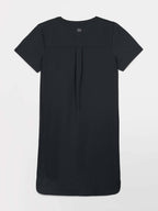 Robe Femme Légère en CrÃªpe Marine - 2