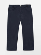 Corsaire Femme Coton Stretch Marine - 2