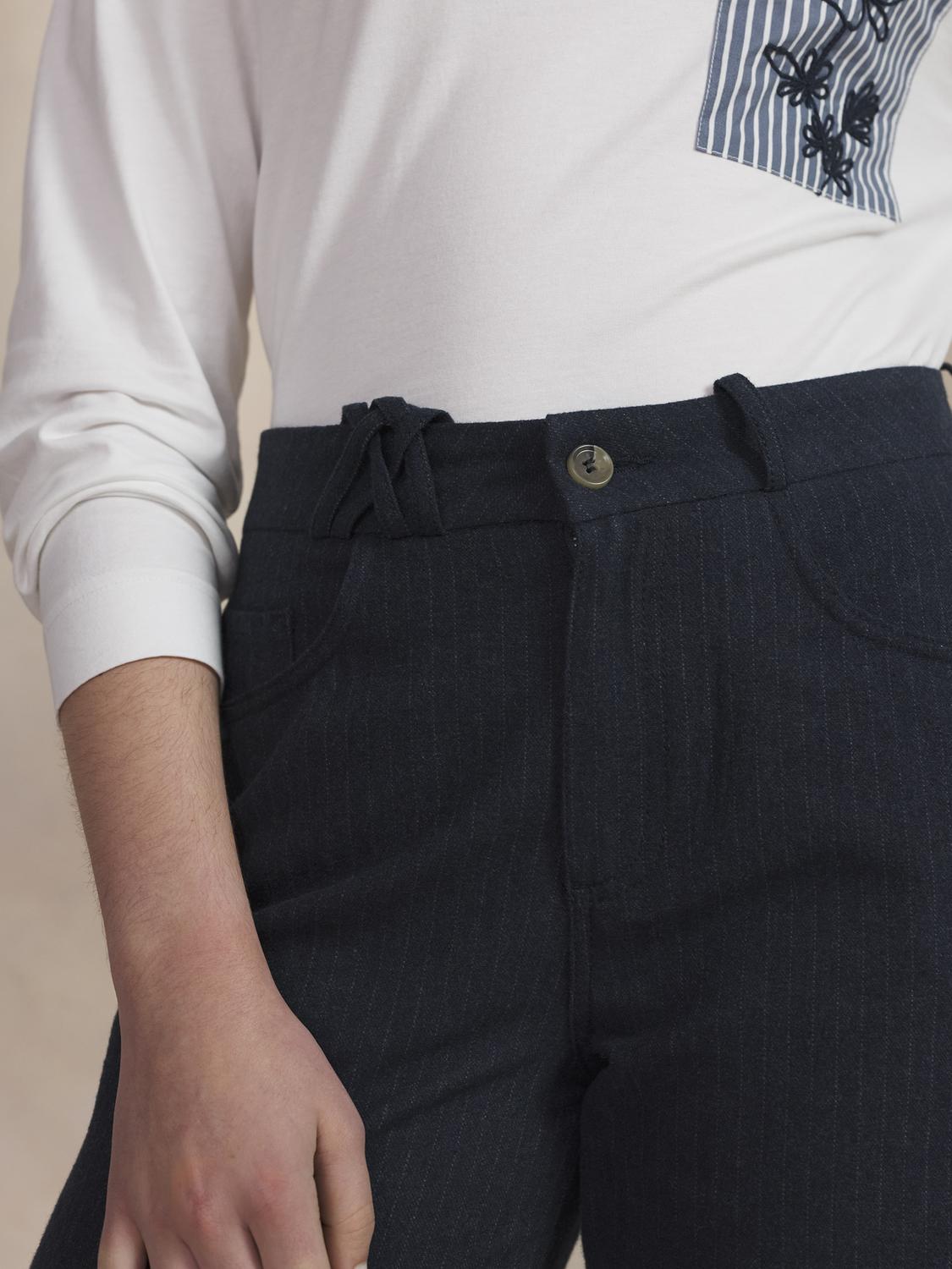 Pantalon Femme Marine JOYCEPAN - 2