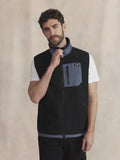 Sweat Zippé Homme Noir CADENSAN - 1