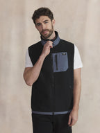 Sweat Zippé Homme Noir CADENSAN - 1