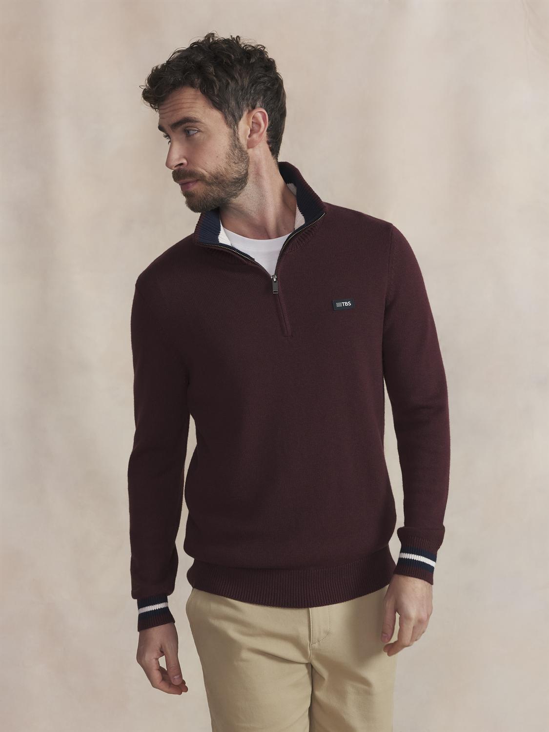 Pull Col Camionneur Homme Synagot TATUMCAM - 1