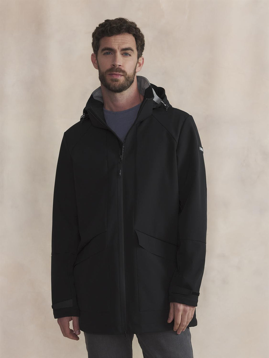 Veste Homme Noir HELNYLON - 1