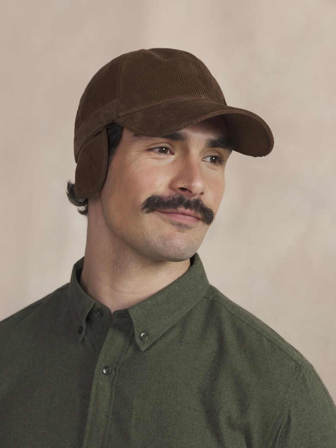 Casquette Homme Textile Chocolat TEKOPAS - 2