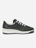 Baskets Femme Confort Dessus Cuir Marine - 1