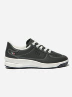 Baskets Femme Confort Dessus Cuir Marine - 1