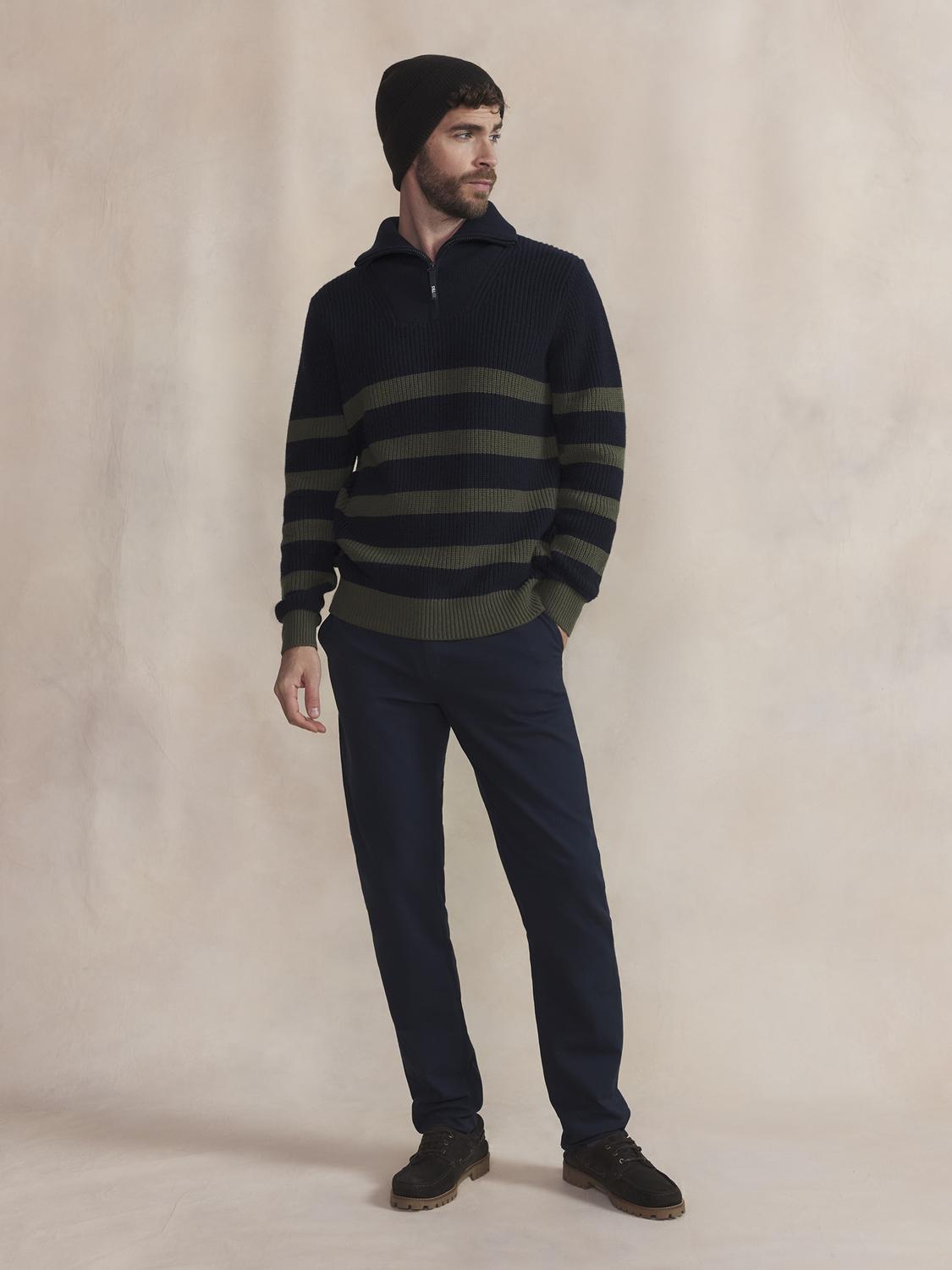 Pull Col Camionneur Homme Lichen MORAYCAM - 2
