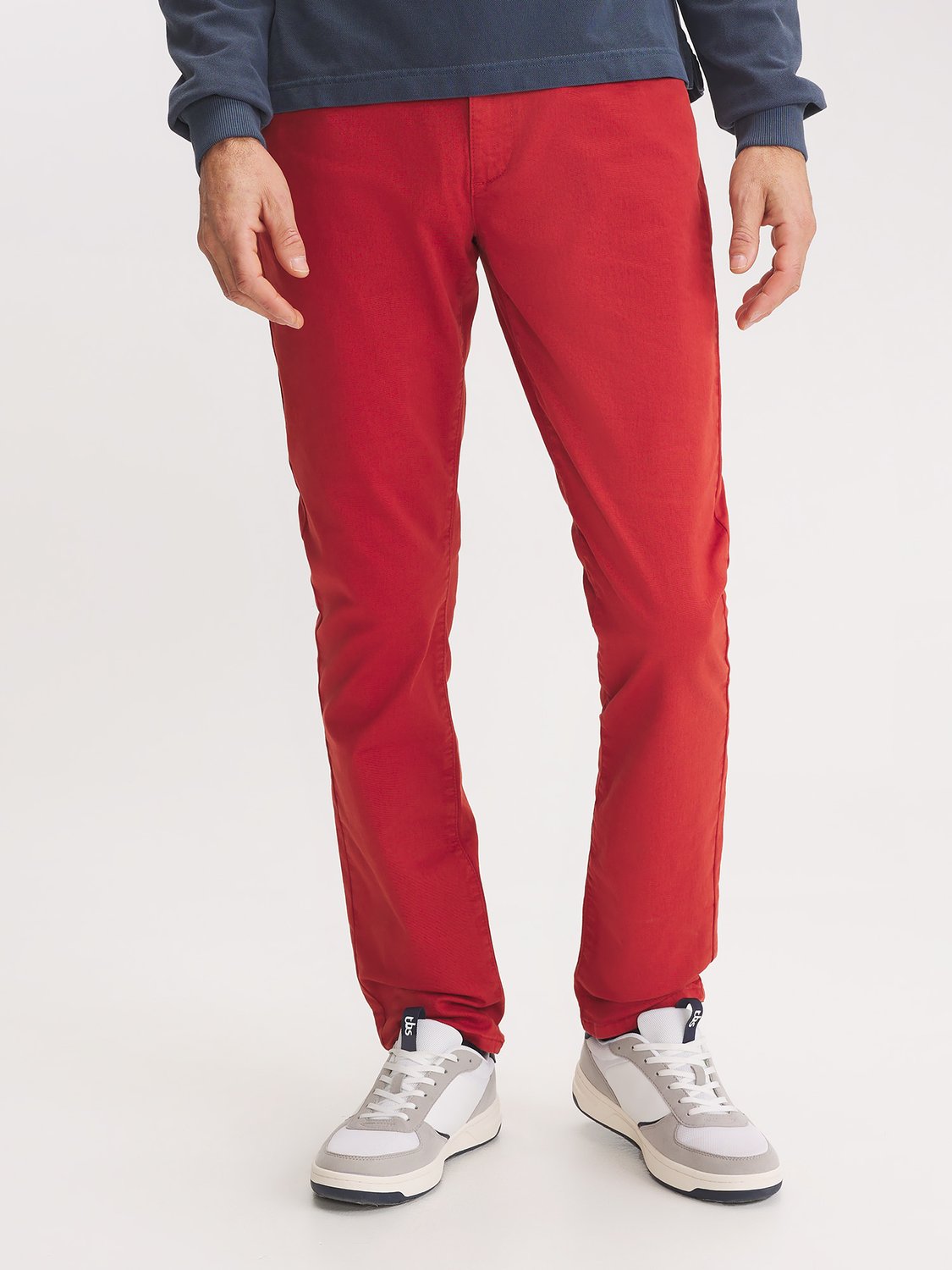Pantalon Chino Homme Marine - 3