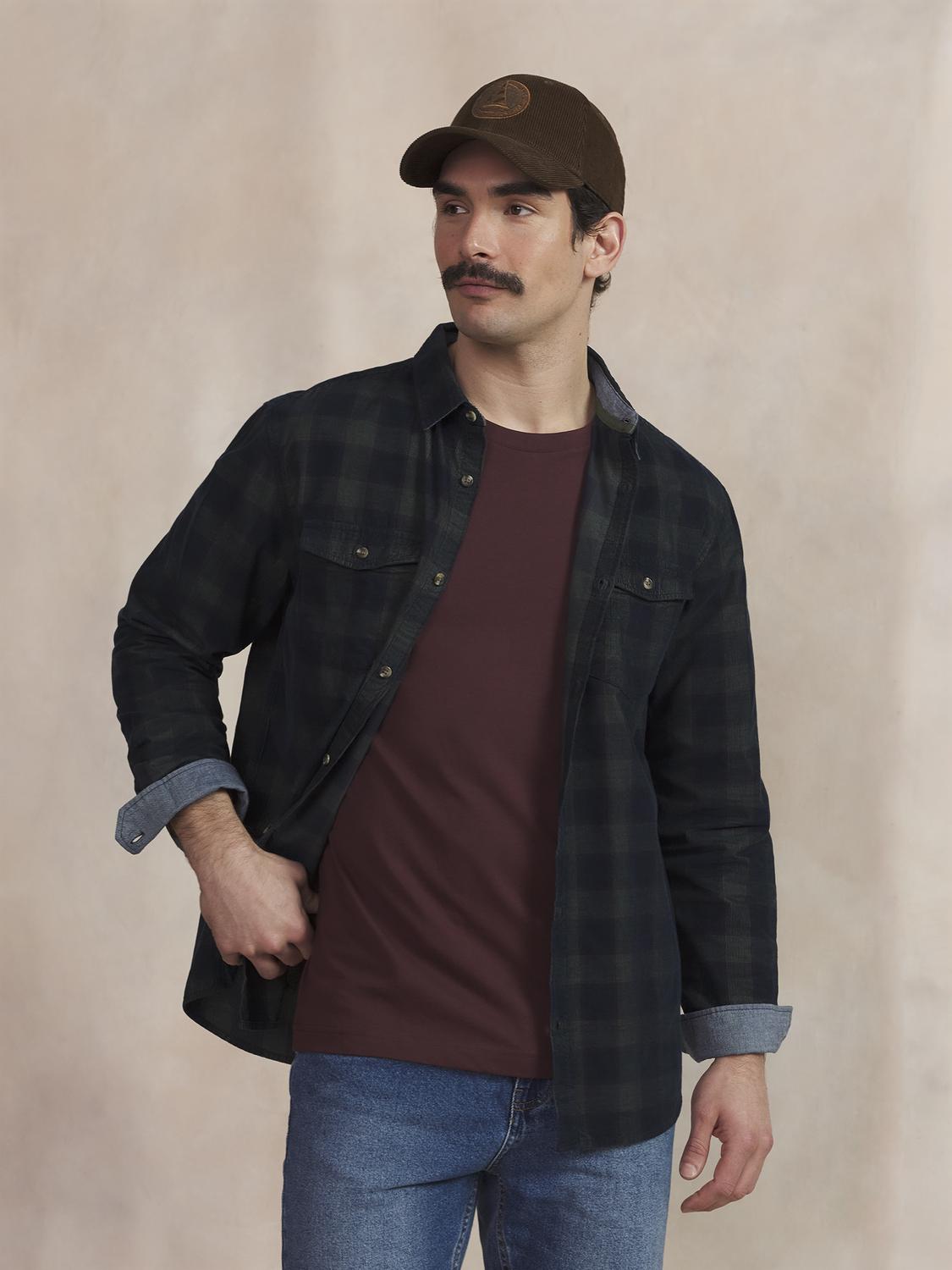 Chemise Homme Flanelle Lichen FLAYDCHE - 1