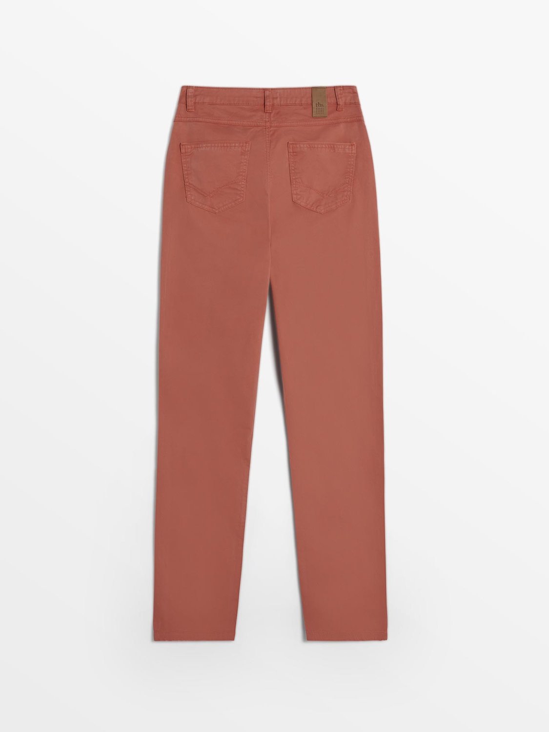 Pantalon Femme Coton Stretch Kaki - 4