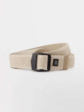 Ceinture Homme Boucle Coulissante Beige - 1