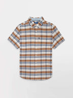 Chemise Homme A Carreaux Manches Courtes Bleu - 4