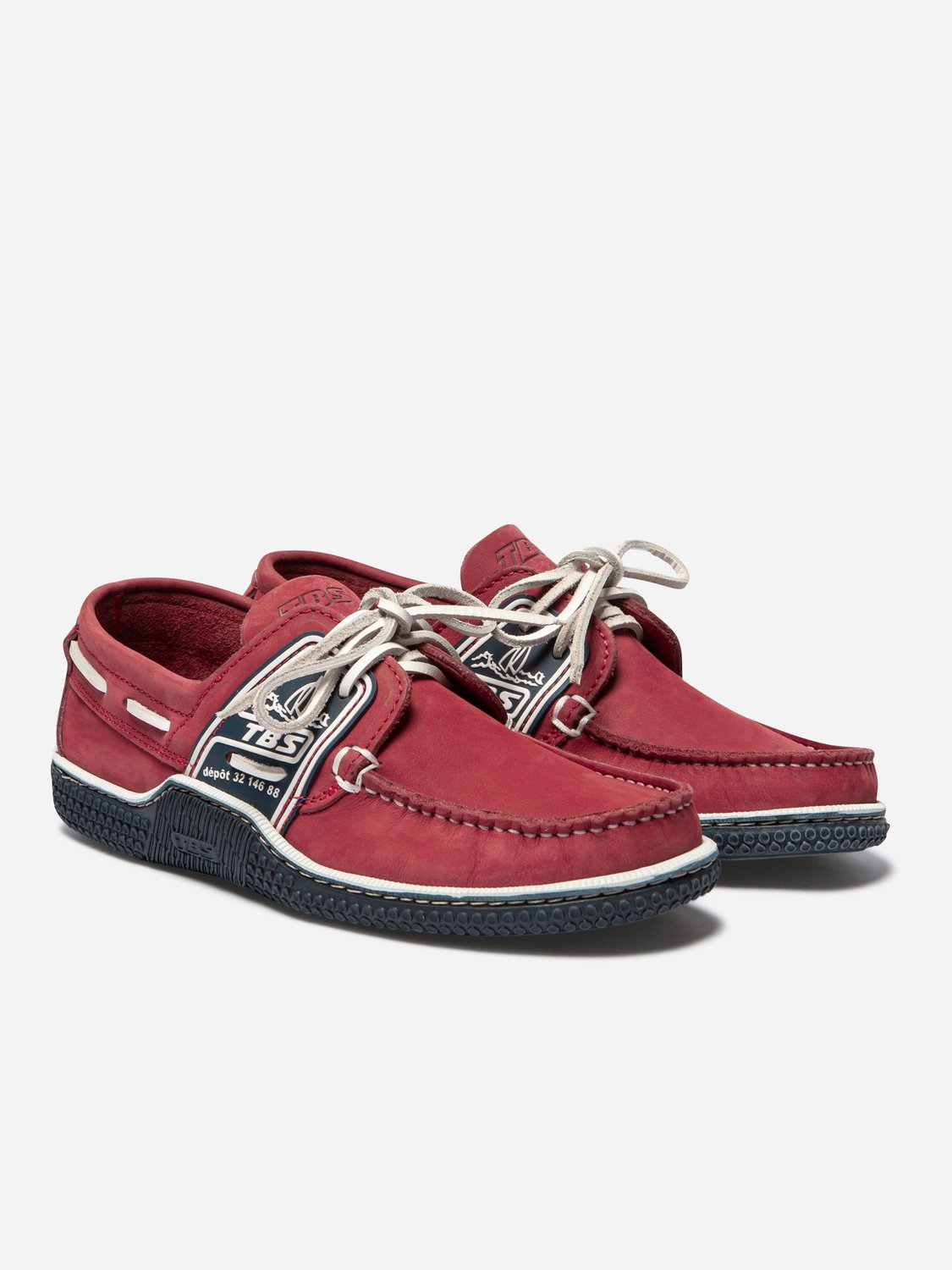 Chaussures Bateau Homme Cuir Marine Foncé - 6