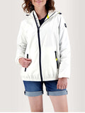 Coupe-Vent Femme Imperméable Blanc - 1