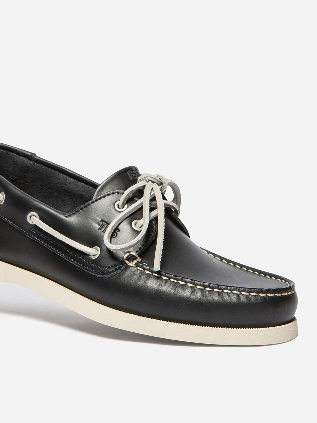 Chaussures Bateau Homme Cuir Marine et Marron - 8