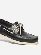 Chaussures Bateau Homme Cuir Marine et Marron - 8