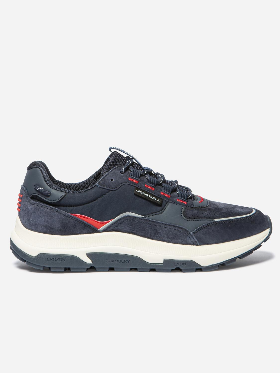 Running Homme Doublée Textile Cuir Chocolat et Noir JONASSE - 4
